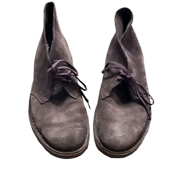 Clark Brown Suede Dress  Boots - Picture 1 of 5